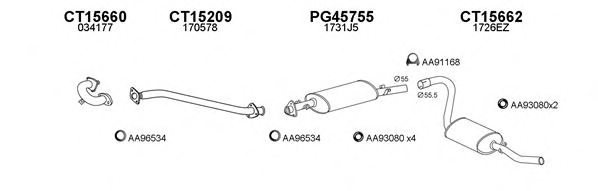 VENEPORTE 150520 Exhaust System